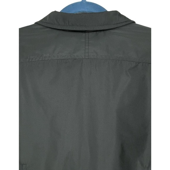 NAU Eco-Tech Grey Button Front Blazer Water Resistant Jacket | Medium - Picture 8 of 11